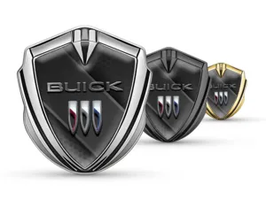Buick Emblem Auto Abzeichen Pro Design Aus Edelstahl Kante